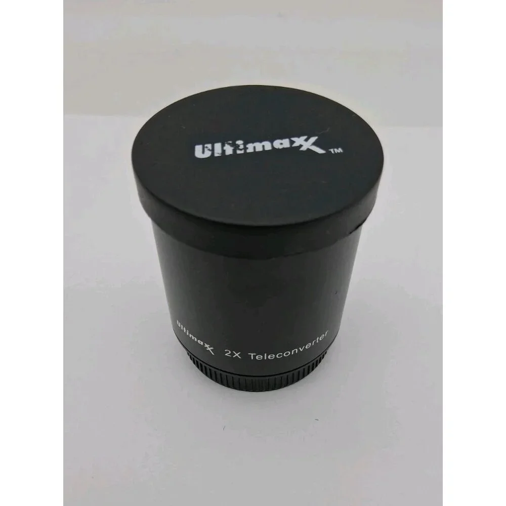 ULTIMAXX 2X Teleconverter for 500mm 800mm & 650-1300mm T-Mount Lense